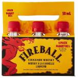 Fireball Cinn. Whiskey 50ml - 6pk 323640 0