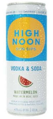 High Noon - Sun Sips Watermelon Vodka & Soda (4 pack bottles) (4 pack bottles)