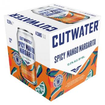 Cutwater Spicy Mango Margarita (4 pack cans)