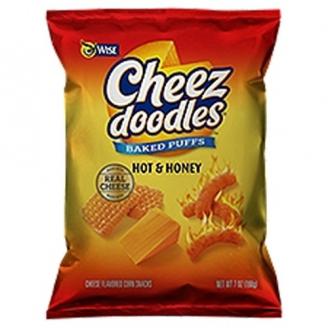 Wise Cheez Doodles Hot & Honey 3.75oz