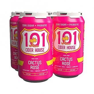 101 Cider House Cactus Rose Zero 4pk Cn (4 pack cans) (4 pack cans)