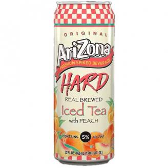 Arizona Hard Iced Tea With Peach (22oz bottle)