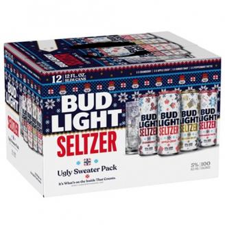 Anheuser-Busch - Bud Light Ugly Sweater Seltzer Variety Pack (12 pack cans) (12 pack cans)