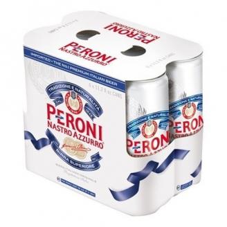 Peroni - Nastro Azzurro (6 pack 12oz cans) (6 pack 12oz cans)