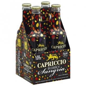 Capriccio Peach Sangria 4pk Nr (4 pack bottles)