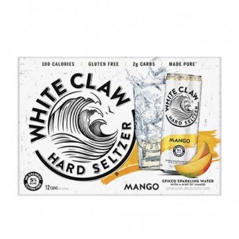 White Claw - Mango Hard Seltzer (12 pack 12oz cans) (12 pack 12oz cans)