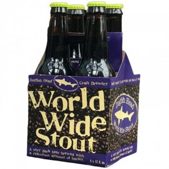 Dogfish Head Worldwide Stout 12oz 4pk Nr (4 pack 12oz bottles) (4 pack 12oz bottles)