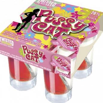 Twisted Shotz Pussy Cat 4pk (100ml 4 pack)
