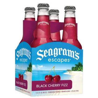 Seagram's Escapes - Ready-to-Drink Black Cherry Fizz (4 pack bottles)