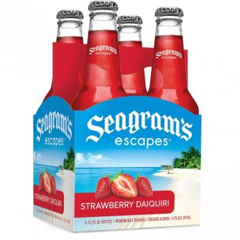 Seagram's - Escapes Strawberry Daiquiri (4 pack bottles)