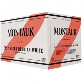 Montauk Easy Riser Belg Wht 6pk Cn 673 (6 pack cans) (6 pack cans)