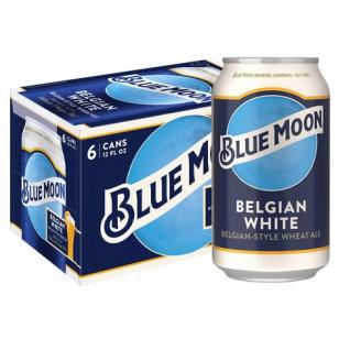 Blue Moon Belgian White Ale 6pk Cn 1259 (6 pack cans) (6 pack cans)
