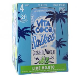 Captain Morgan - Vita Coco Lime Mojito (4 pack cans)