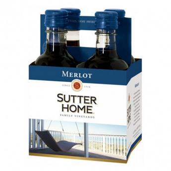Sutter Home - Merlot California (4 pack bottles)
