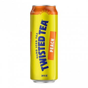 Twisted Tea Peach 24oz  Can 8360 (24oz can) (24oz can)