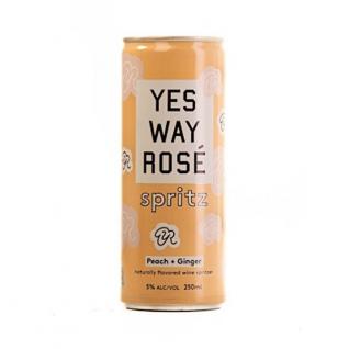 Yes Way Rose Peach/gin 8.5oz Cn 4pk (4 pack cans)