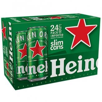 Heineken - Lager (24 pack 12oz cans) (24 pack 12oz cans)