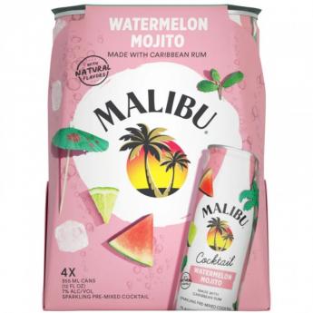 Malibu - Watermelo Mojito (4 pack cans)