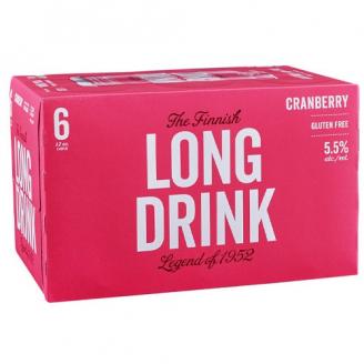 The Finnish Long Drink - Cranberry (6 pack cans)