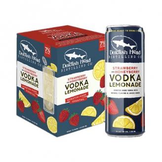 Dogfish Head - Strawberry & Honeyberry Vodka Lemonade (4 pack cans) (4 pack cans)