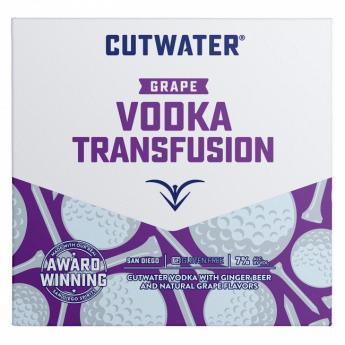 Cutwater Grape Vodka Transf 4pk Cn 957 (4 pack cans)
