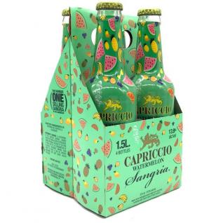 Capriccio - Bubbly Sangria Watermelon (4 pack 12oz bottles)