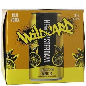 New Amsterdam - Wildcard Lemon Hard Tea (4 pack cans)
