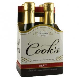 Cook's - Champagne Brut California (4 pack 187ml)