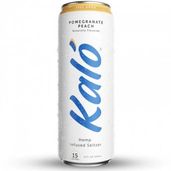 Kalo Hemp Pomgrnt Peach 12oz Can 4pk (4 pack 12oz cans)