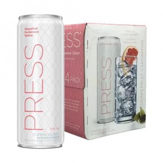 Press Grapefruit Cardamom 4pk Cans (4 pack cans) (4 pack cans)