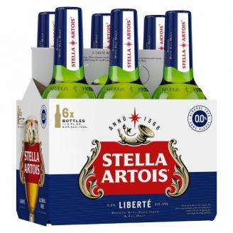 Stella Artois Liberte 0.0 Non Alc 6pk Nr (6 pack bottles) (6 pack bottles)