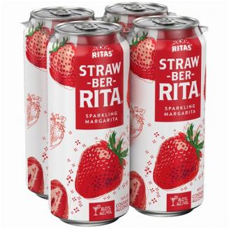 Strawberrita 16oz Can 4pk 57043 (4 pack 16oz cans) (4 pack 16oz cans)