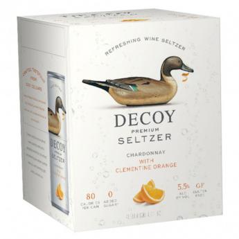 Decoy - Chardonnay with Clementine Orange Premium Seltzer (4 pack cans)