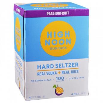High Noon Passionfruit 4pk Cn 104637 (4 pack cans)