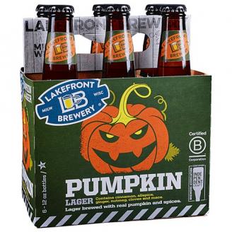 Lakefront Pumpkin Lager 12oz Nr 6pk (6 pack 12oz bottles) (6 pack 12oz bottles)