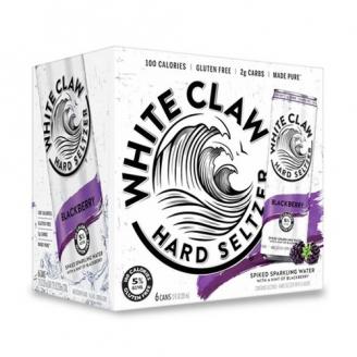 White Claw Hrd Sltz Blackbry 6pk Cn 8619 (6 pack cans) (6 pack cans)