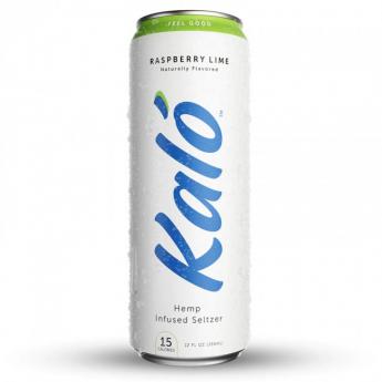 Kalo Hemp Rspberry Lim 12oz Can 4pk (4 pack 12oz cans)