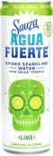 Sauza - Agua Fuerte Lime Spiked Sparkling Water (4 pack 12oz cans)