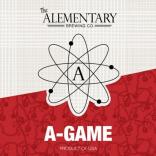 The Alementary Brewing Co. - A-game DDH IPA (4 pack 16oz cans)