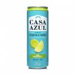 Casa Azul Tequila Soda Lime Mrg 4pk Cn 0